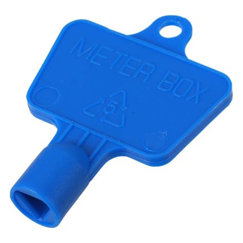 electric meter box key argos|80mm meter key.